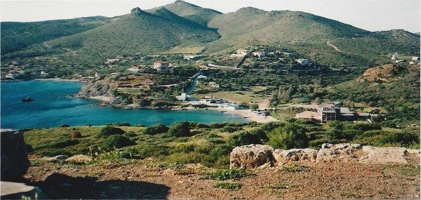 Cape Sunion, Greece, taken from the temple of Poseidon.