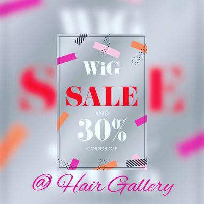 Annual Wig Sale