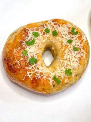 Parmesan & Parsley Sourdough Bagel