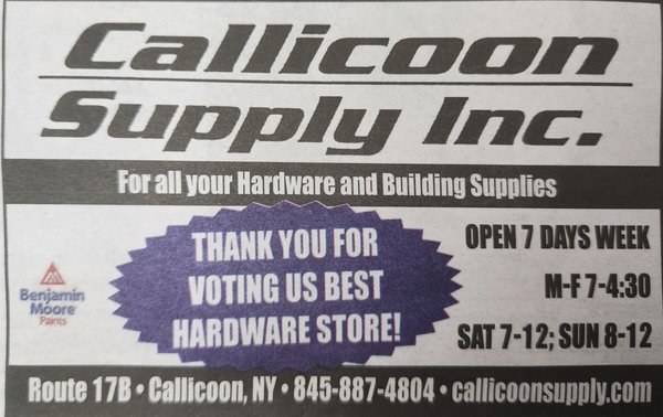 Callicoon Supl