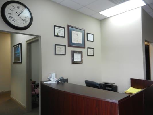 Reception Room for Advanced Chiropractic