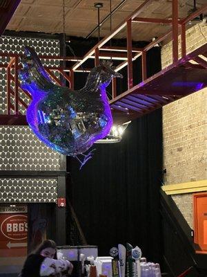 The awesome Chicken Disco Ball!