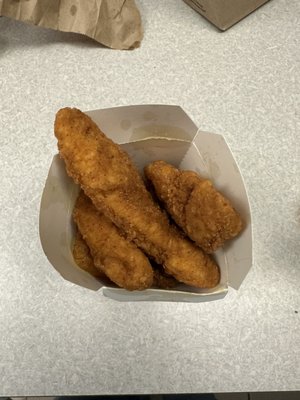 Small order of Chicken tenders.