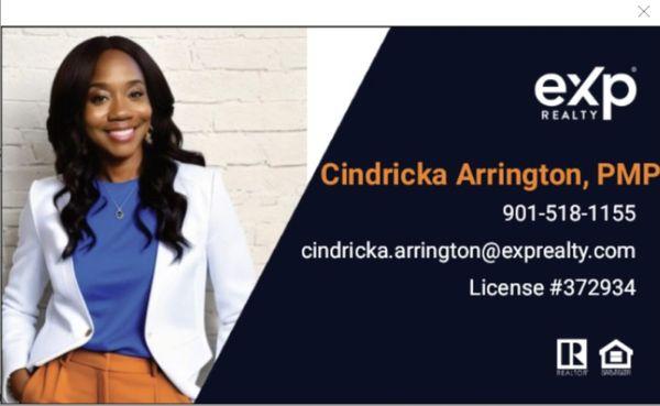 Cindricka Arrington - eXp Realty