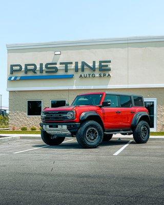 Ford Bronco R after Two Step Paint Correction and Ceramic Coating