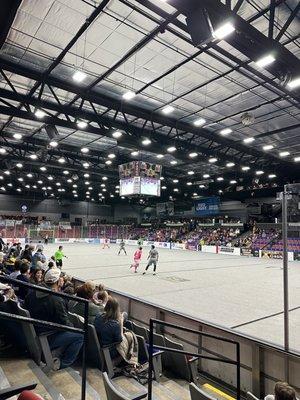 Muskegon Risers game at Trinity Health Arena - January 2023