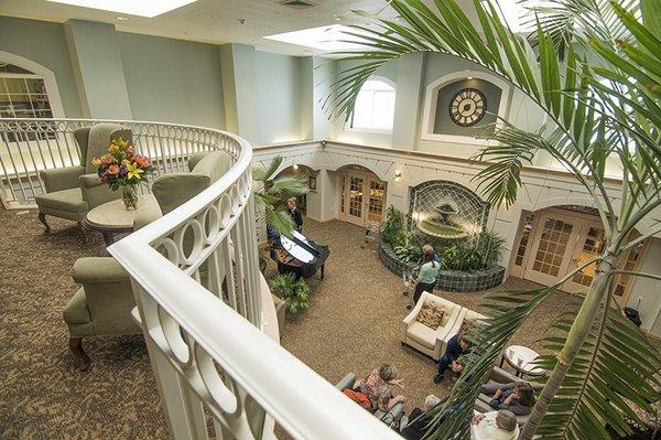 View into the Atrium