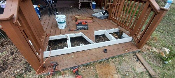 Patio repair