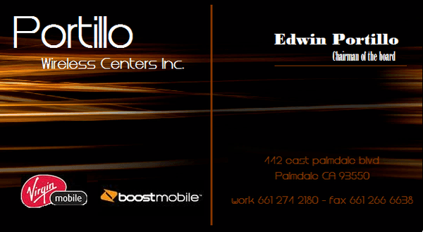 This is our business card!