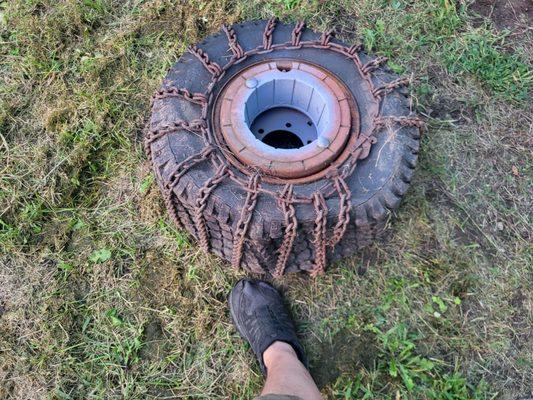 Wheelhorse tractor tire