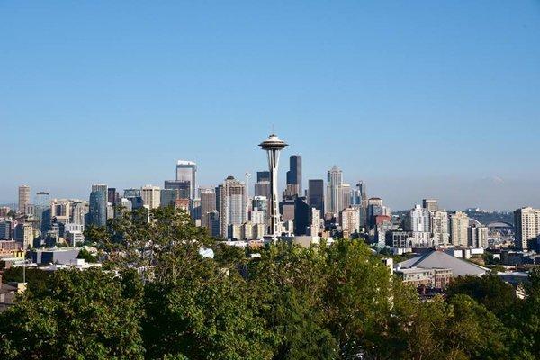 View from Kerry Park, Queen Ann, Seattle