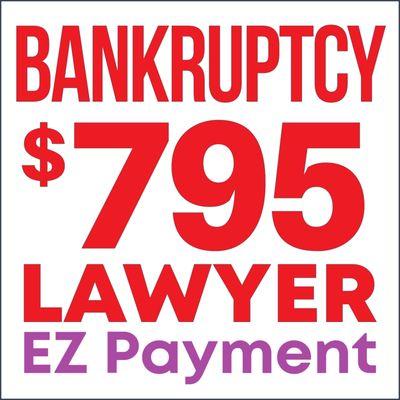 $795 Bankruptcy Lawyer Abogados de Bancarrota Riverside