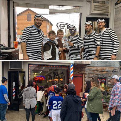 Halloween was epic this year. The Jailbirds of R&J did their community service.