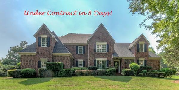 Under contract in just one week! (Weddington Area)