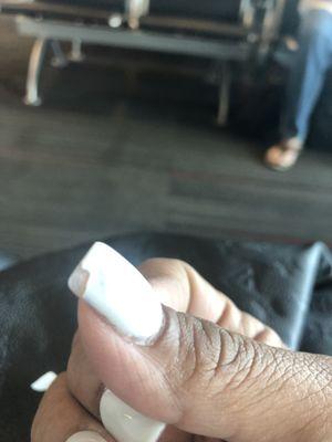 this is less than 24 hours. What is really going on! $95 for pedi and full should not be doing this'