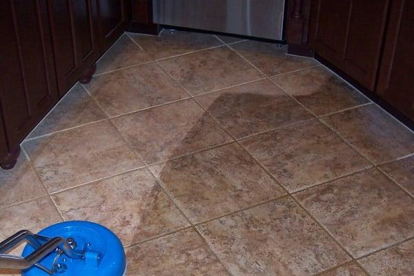 Kitchen Tile & Grout Cleaning