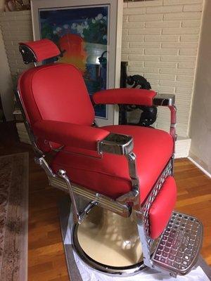 Barber chair.