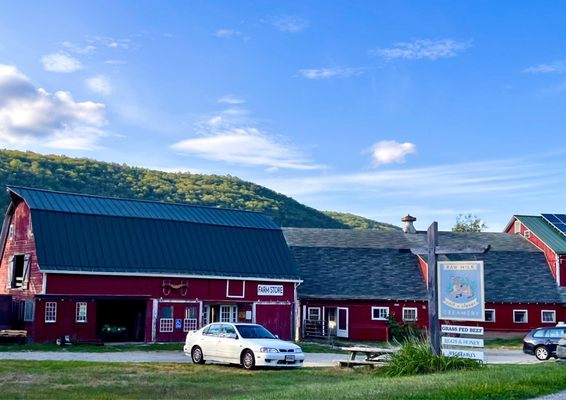 Farm store & sign