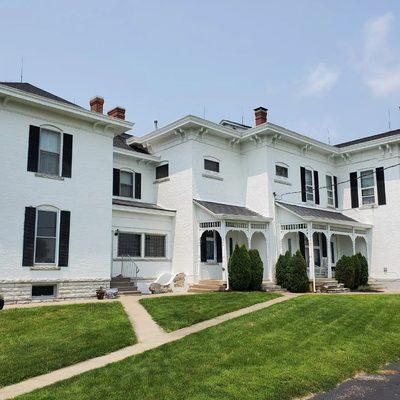 Historical Robbins Estate in Greensburg Indiana. Full restoration.