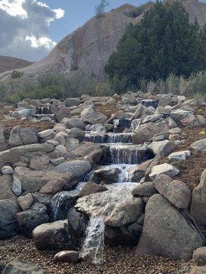 Pondless waterfall