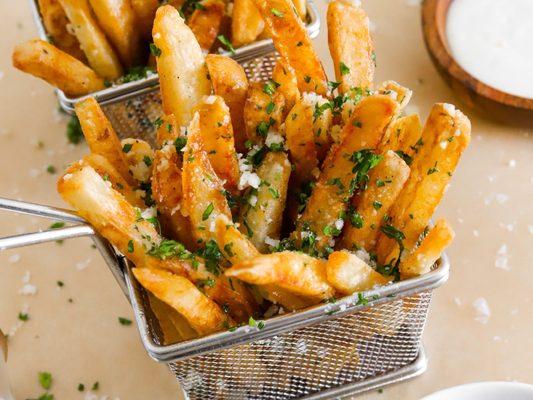 garlic fries