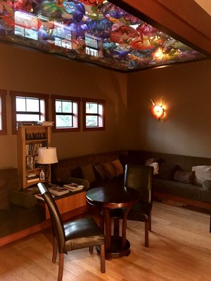 Our spa-like waiting room at our Coupeville location is sure to make your visit enjoyable!