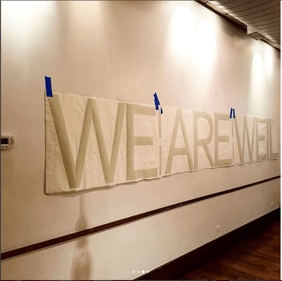 We Are Weil decal matte finish cad cut loc tac decal 16ft x 30". Let us professionally install your decal!