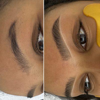 Brows wax by Amanda