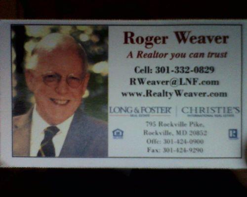 Roger Weaver. Deplorable Realtor