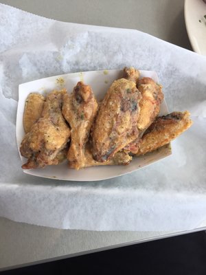 Garlic parmesan wings