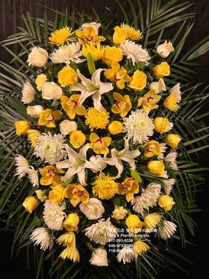 Sympathy flowers arrangement for your beloved ones.