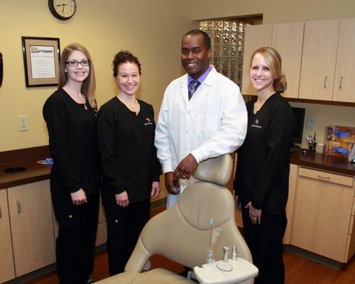 Sheila, Lori, Dr. Amison, and Jeanne