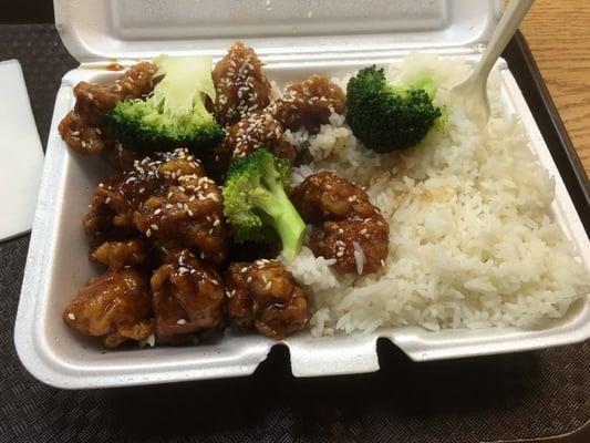 Sesame chicken!