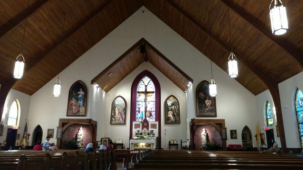 Main sanctuary