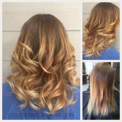 Corrective Color and damage control on previously lightened ends.