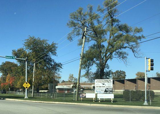 Signage on Central Rd.