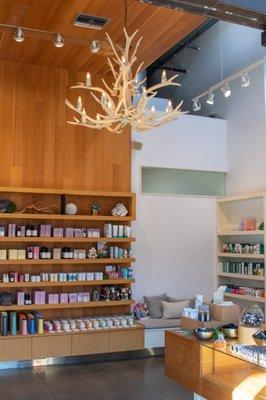 We offer an array of clean beauty and wellness offerings.