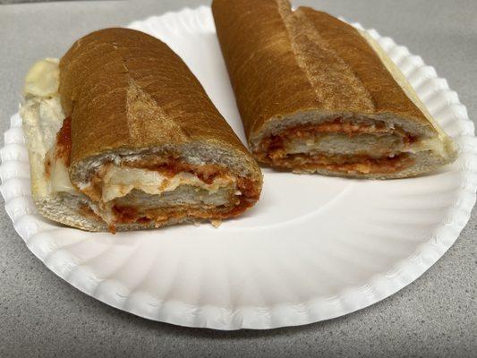 Chicken Parm Hot Sub