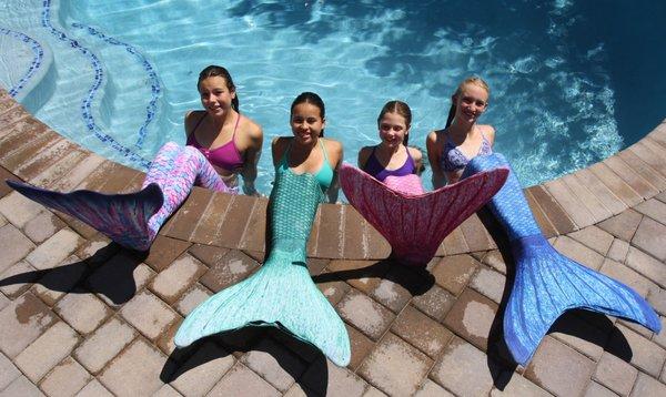 Mermaid classes and training by Ovia Entertainment, the premier production company specializing in aquatic performances and services.