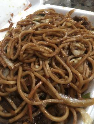 Roast Pork Lo Mein (Chicken)