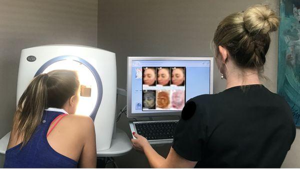 VISIA Digital Skin Analysis is complementary at ALVC