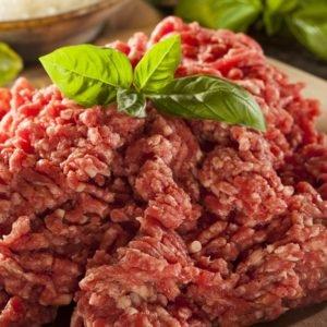 Ground Meat freshly made