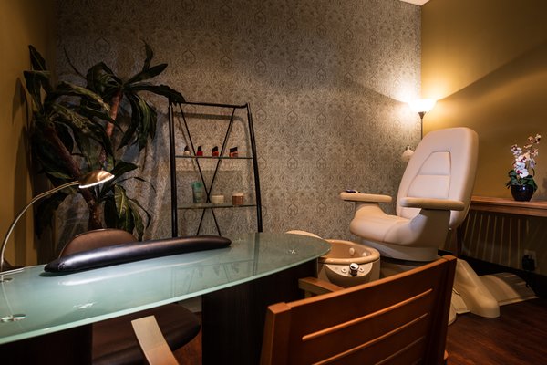 Nail studio offering manicures and pedicures