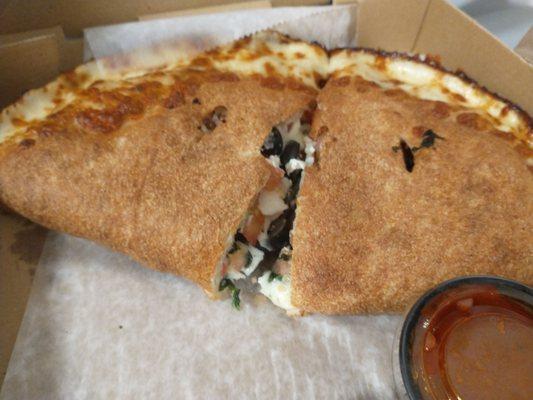 Mediterranean calzone