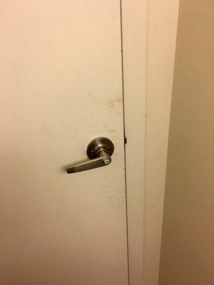 Inner bathroom door