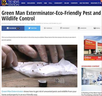 Green Man Exterminator