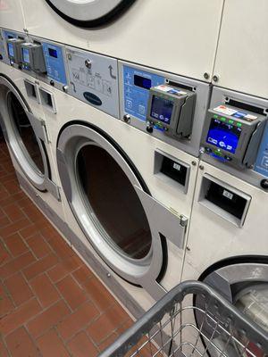 more of the new card readers on the dryers