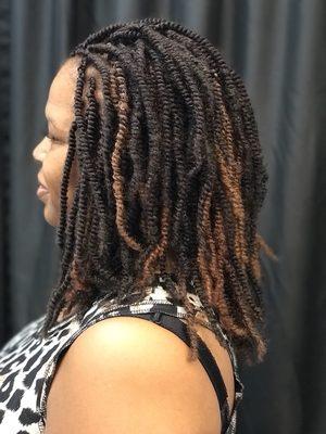 Nubian twist