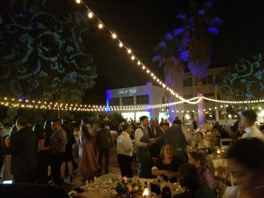 Wedding DJ, Outdoor Lighting