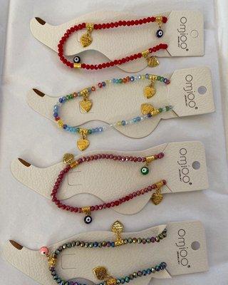 Anklets with prosperity charms